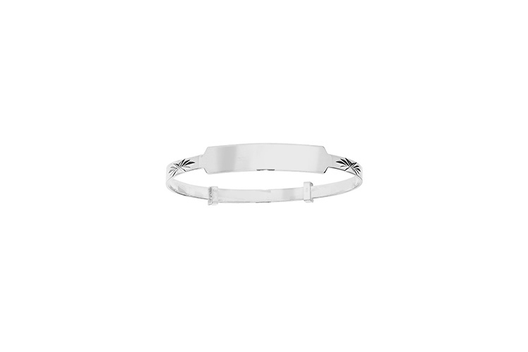 silver babies expanding bangle