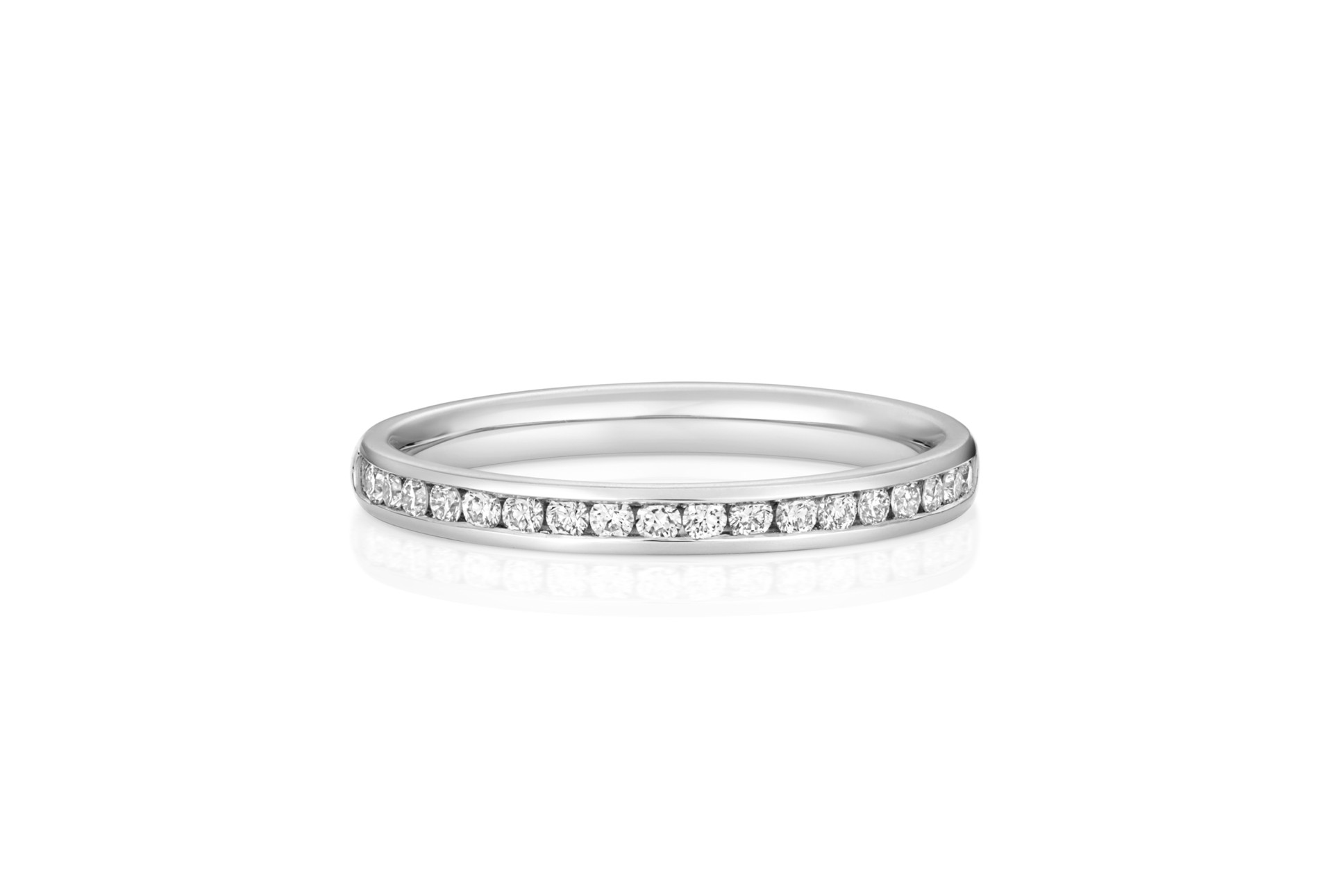 lab diamond wedding ring chanel set white gold 9 k