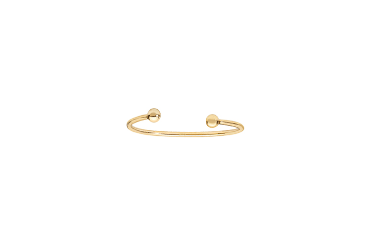 9k yellow gold baby bangle